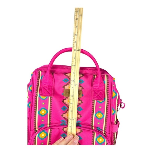 Wrangler Pink Aztec Backpack - Brand New with Tags main image 11